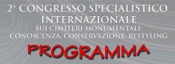 Congresso Cimiteri monumentali- programma